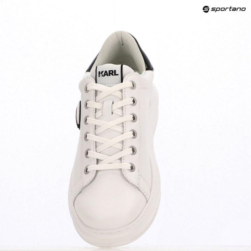 Buty damskie KARL LAGERFELD Kapri Nft Lo Lace white leather 9