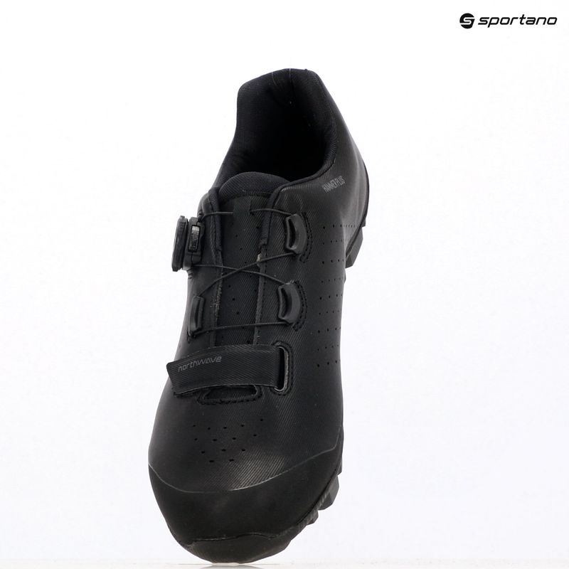 Buty rowerowe MTB męskie Northwave Hammer Plus Wide black/dark grey 9