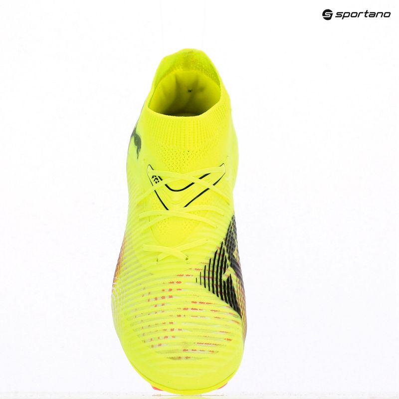 Buty piłkarskie dziecięce PUMA Future 8 Pro FG/AG Jr yellow alert/puma black/sun struck 9