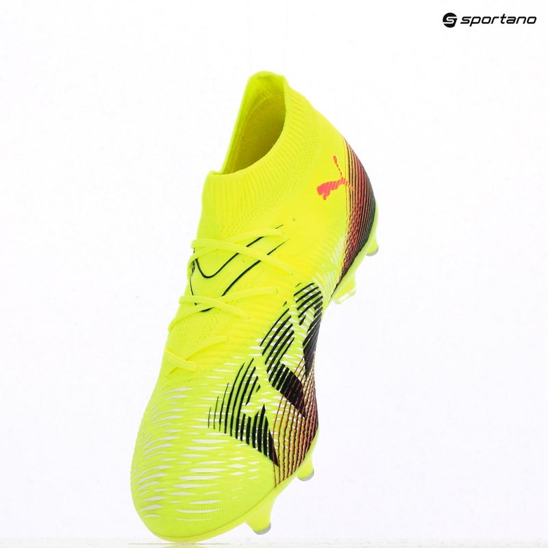 Buty piłkarskie męskie PUMA Future 8 Match MxSG yellow alert/ puma black/ sun struck 9