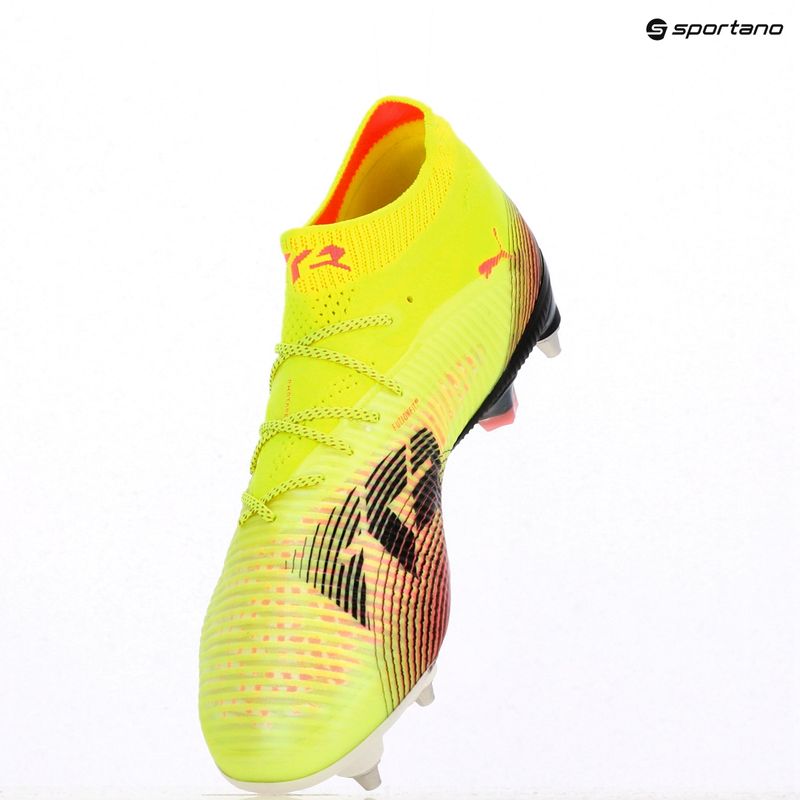 Buty piłkarskie męskie PUMA Future 8 Ultimate MxSG yellow alert/puma black/sun struck 9
