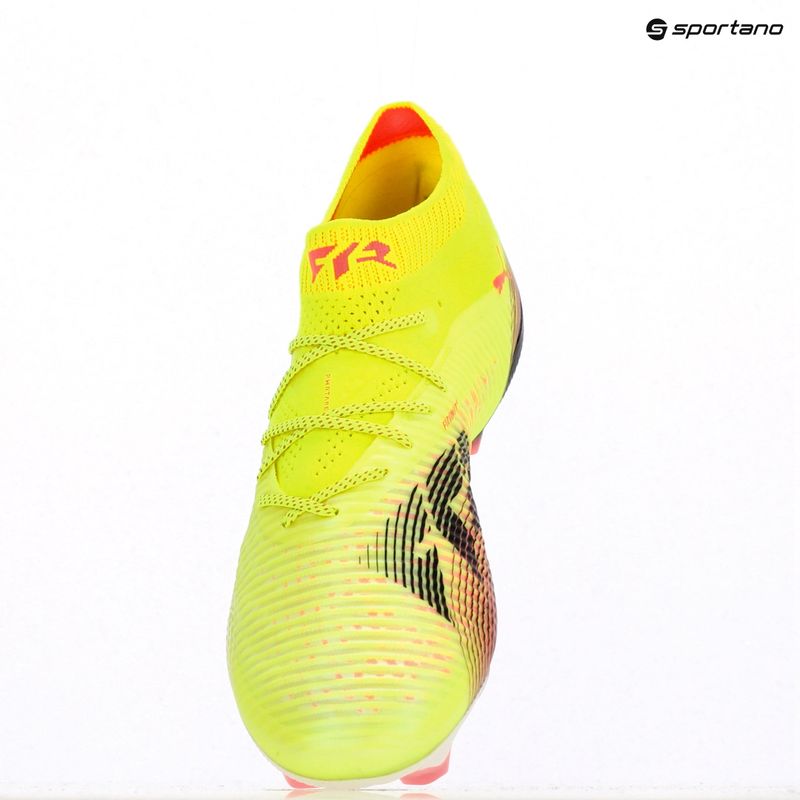 Buty piłkarskie męskie PUMA Future 8 Ultimate FG yellow alert/puma black/sun struck 9