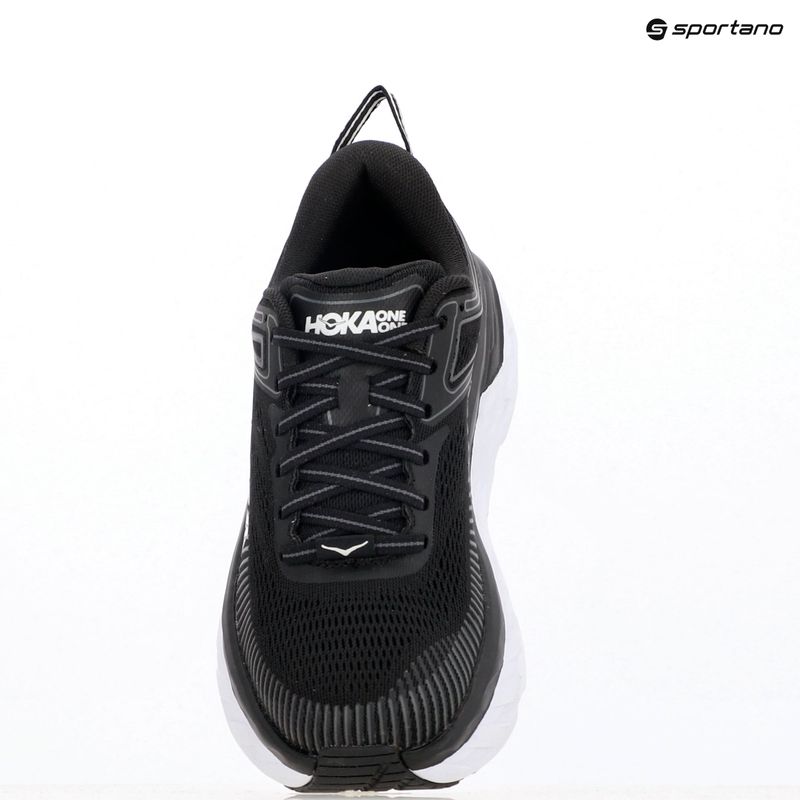Buty do biegania damskie HOKA Bondi 7 black/white 9