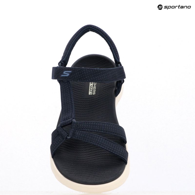 Sandały damskie SKECHERS Go Walk Flex Sandal Sublime navy 15