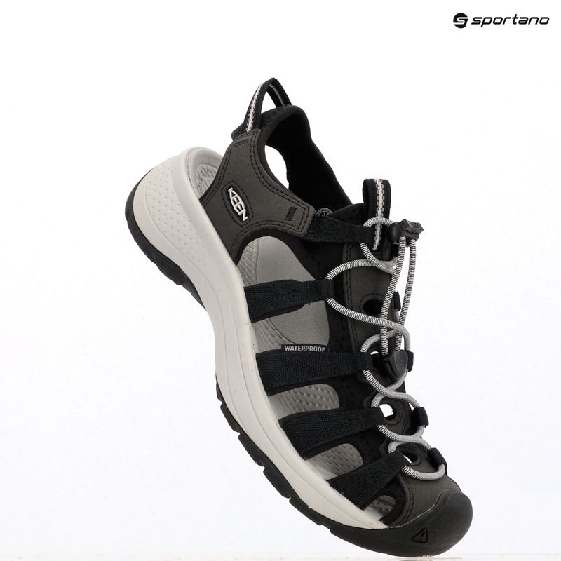 Sandały damskie KEEN Astoria West black/grey 12