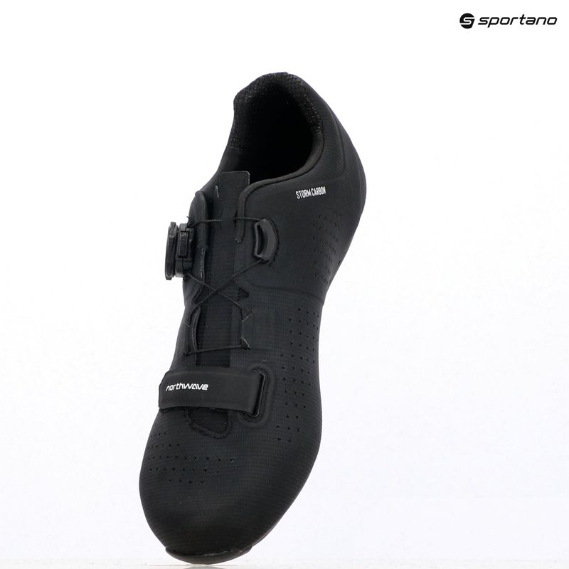 Buty szosowe męskie Northwave Storm Carbon black/white 9
