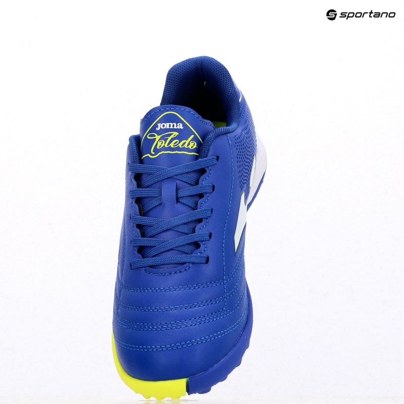 Buty piłkarskie dziecięce Joma Toledo Jr TF royal blue 9