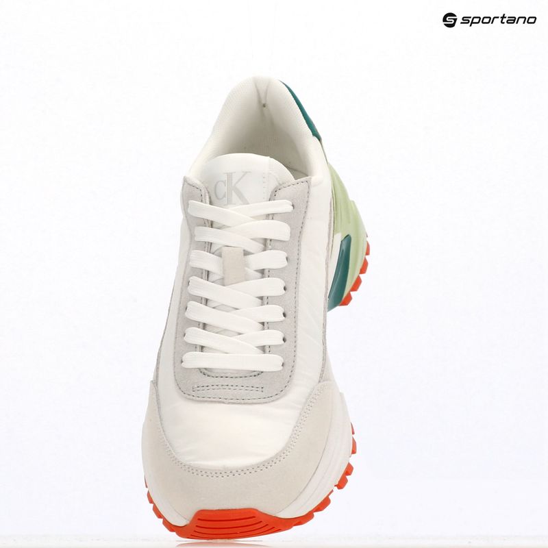 Buty damskie Calvin Klein YW0YW01852 Hike Runner Mg Nylon Mix bright white/oyster mushwroom 9
