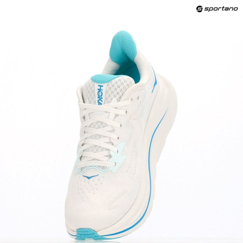Buty do biegania męskie HOKA Clifton 10 white/skyward blue 17