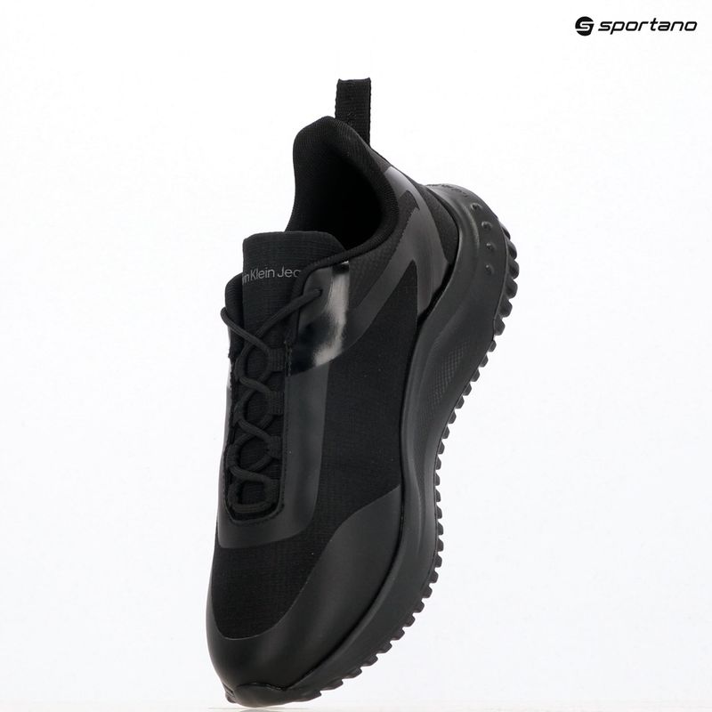 Buty męskie Calvin Klein YM0YM00968 Eva Runner Low Lace Ml Mix triple black 9