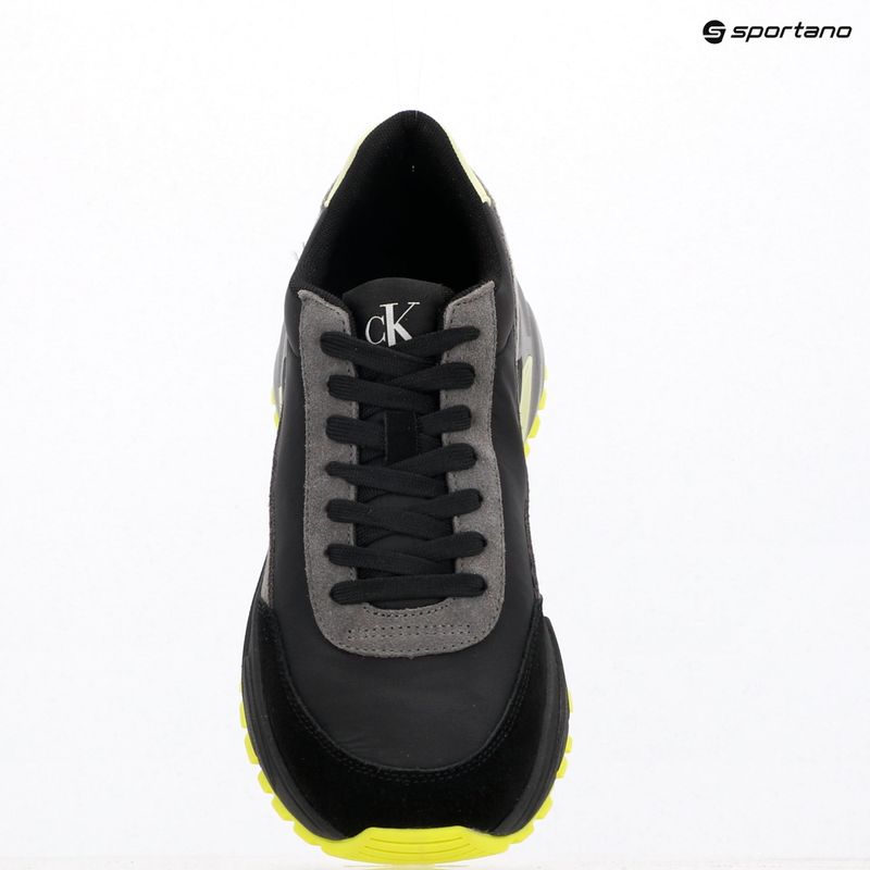 Buty męskie Calvin Klein YM0YM01292 Hike Runner Casual Ny-Su ck black/granite grey/wild lime 9