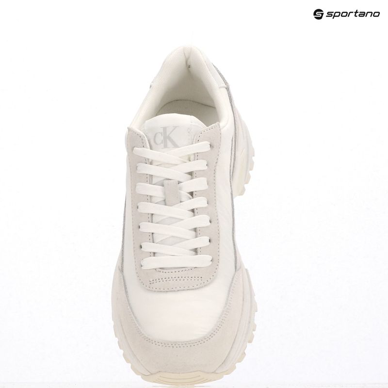 Buty męskie Calvin Klein YM0YM01292 Hike Runner Casual Ny-Su triple bright white 9