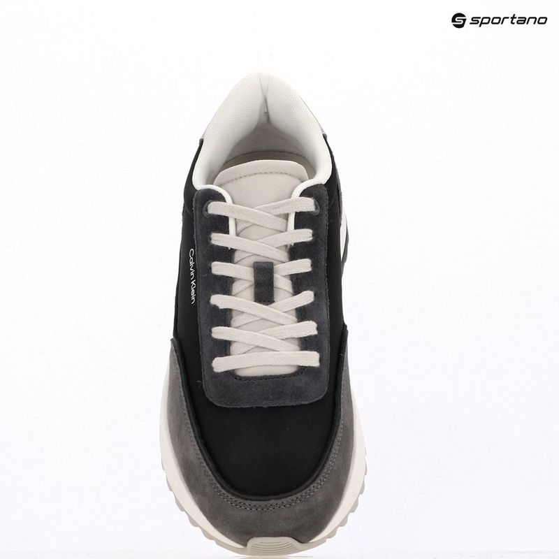 Buty męskie Calvin Klein HM0HM01714 Low Top Lace Up Repreve Mix formal gray/eggshell/creamy white 9
