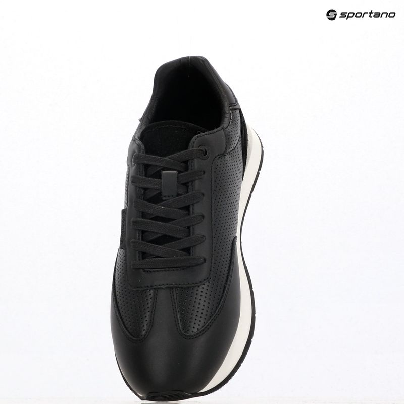 Buty męskie Calvin Klein HM0HM01871 Low Prof Runn Laceup Perf Lth black/bright white 9