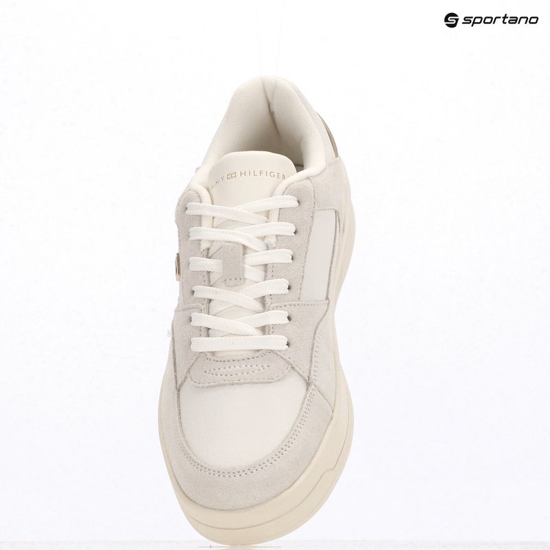 Buty damskie Tommy Hilfiger Essential Basket ecru 9