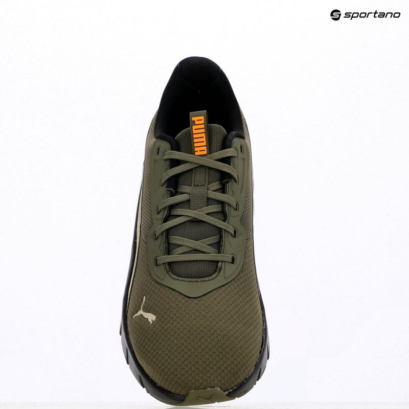 Buty do biegania PUMA Flexfocus Lite Modern Woven loden green/desert dust 3