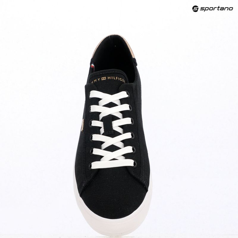 Trampki damskie Tommy Hilfiger Vulc Canvas Lace Up black 9