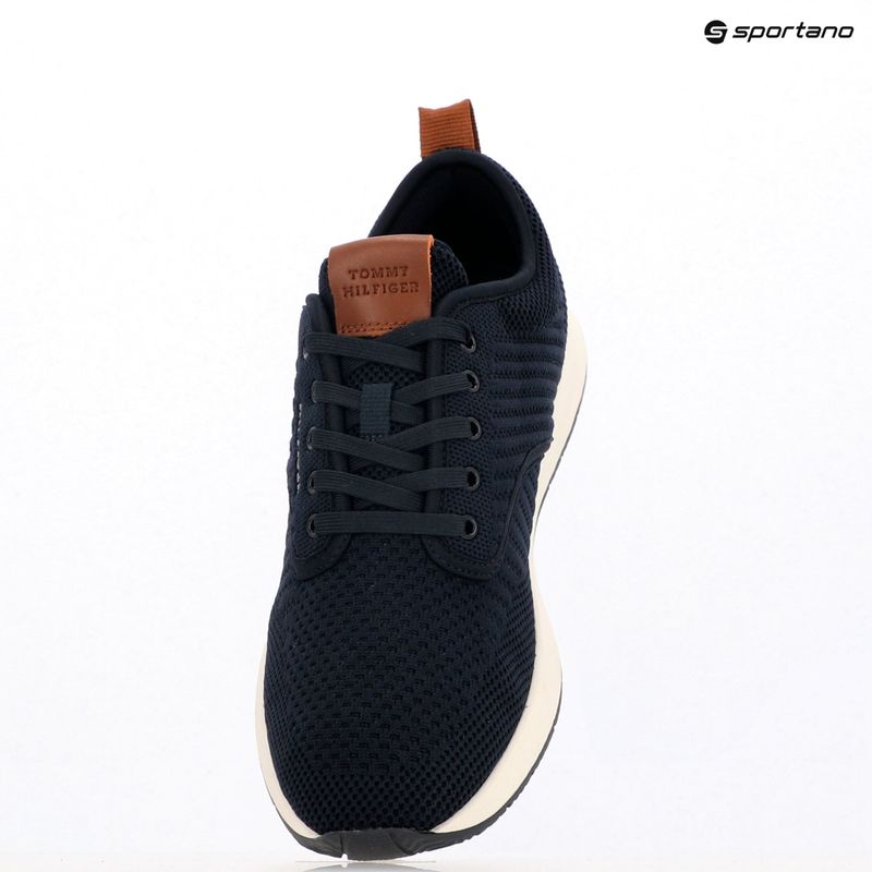 Buty męskie Tommy Hilfiger Newport 3D Premium Knit desert sky 9
