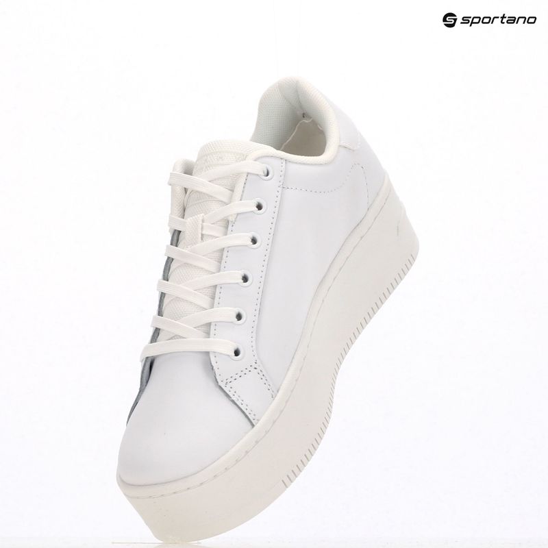 Buty damskie Tommy Jeans Tjw Flatform Cupsole Ess white 9