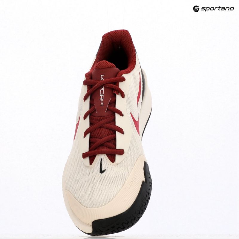 Buty do tenisa damskie Nike Vapor Lite 3 pale ivory/rush pink/sail/team red 9