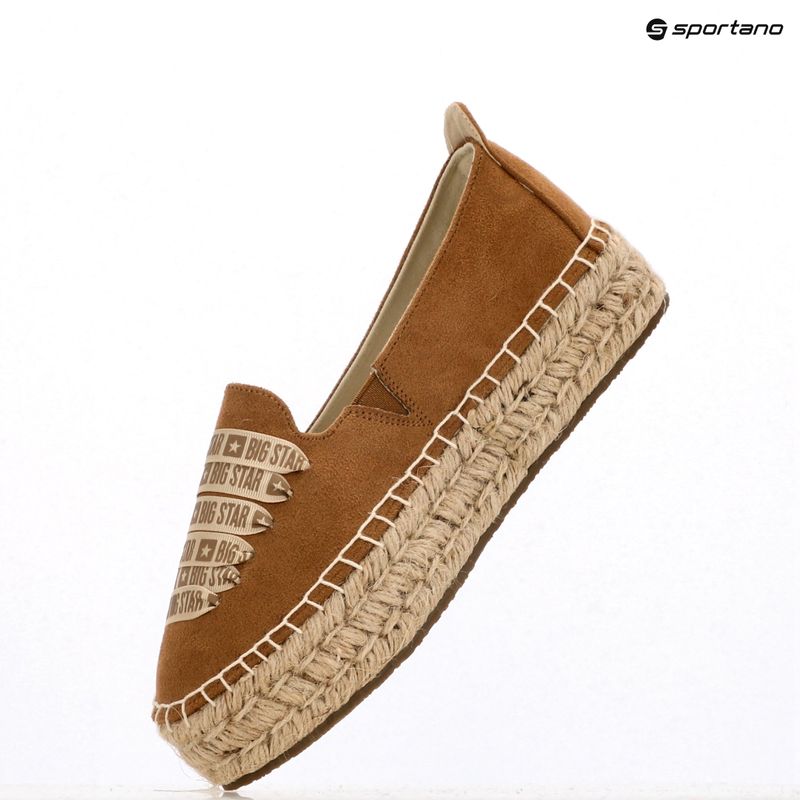 Espadryle damskie BIG STAR JJ274890 beżowy 9