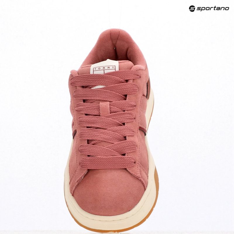Buty damskie Tommy Jeans Skate Sneaker tahiti berry 9