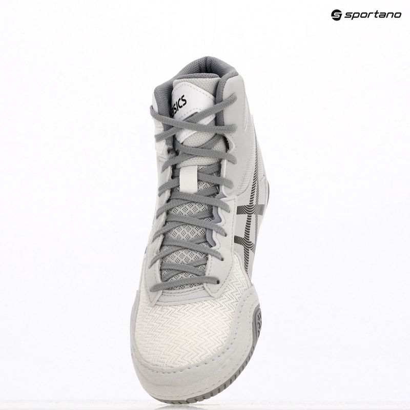 Buty zapaśnicze ASICS Matcontrol 3 white/gunmetal 9