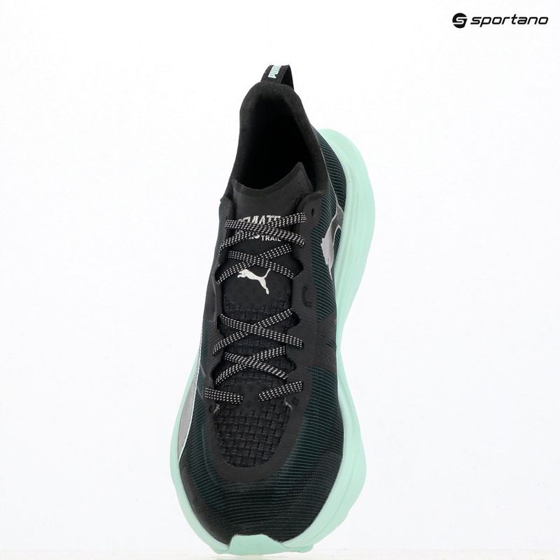 Buty do biegania męskie PUMA Deviate Nitro Elite Trail green terrain/mint melt 9