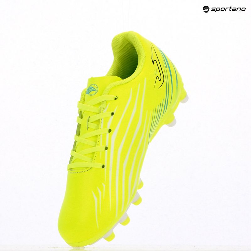 Buty piłkarskie dziecięce Joma Propulsion Jr FG fluor yellow 14