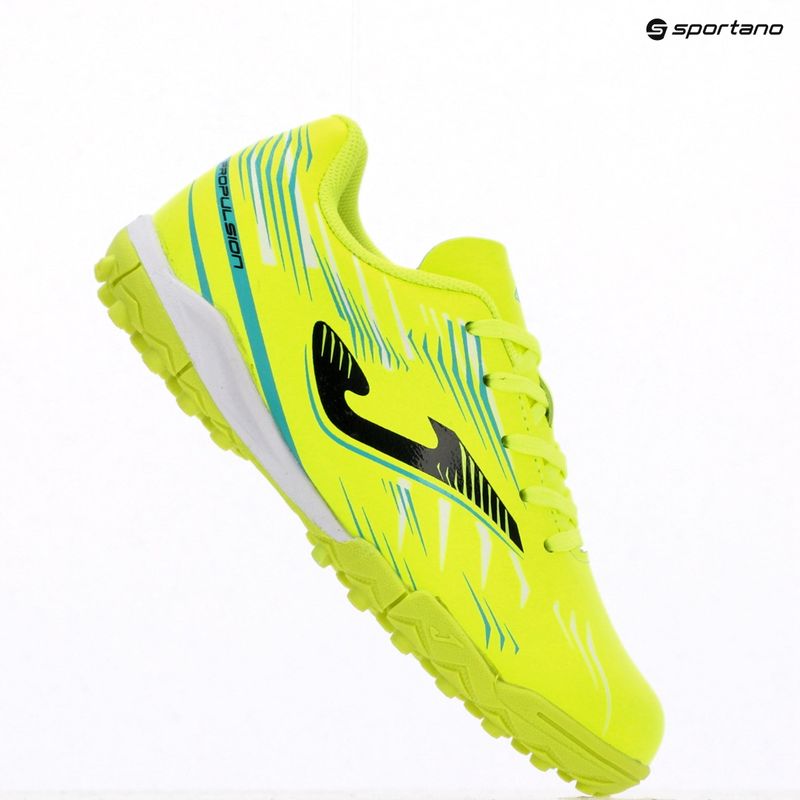 Buty piłkarskie dziecięce Joma Propulsion Jr TF fluor yellow 11