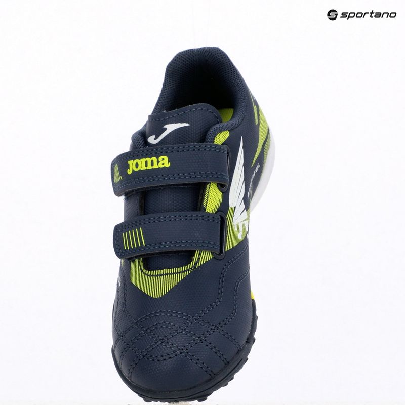 Buty piłkarskie dziecięce Joma Powerful Jr TF navy blue 15
