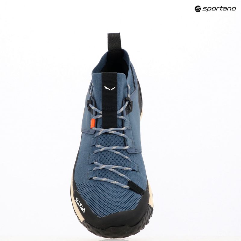 Buty trekkingowe męskie Salewa Puez 2 Knit Powertex java blue/black 9