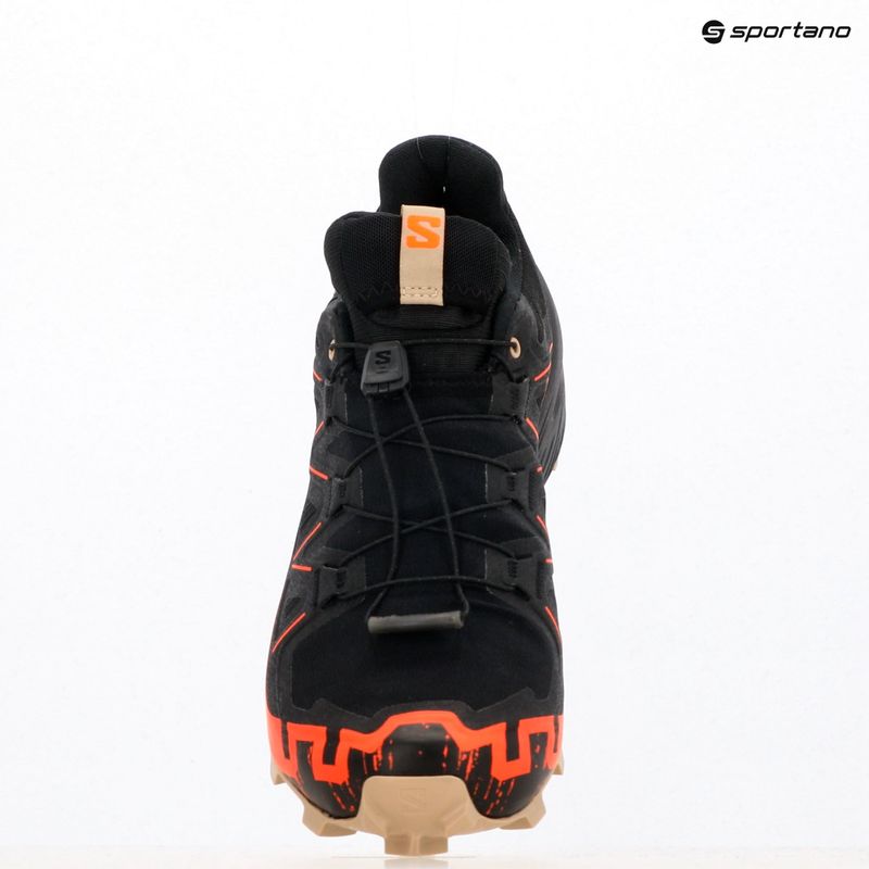 Buty do biegania męskie Salomon Speedcross 6 GTX black/shocking orange/white pepper 10