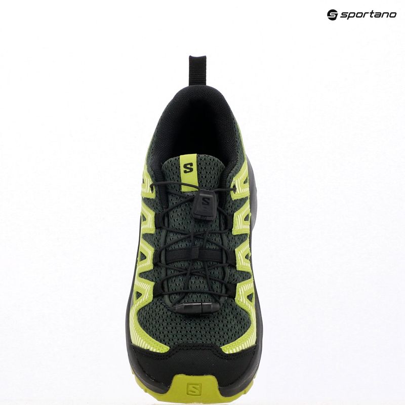 Buty trekkingowe dziecięce Salomon XA Pro V8 urban chic/black/dark citron 10