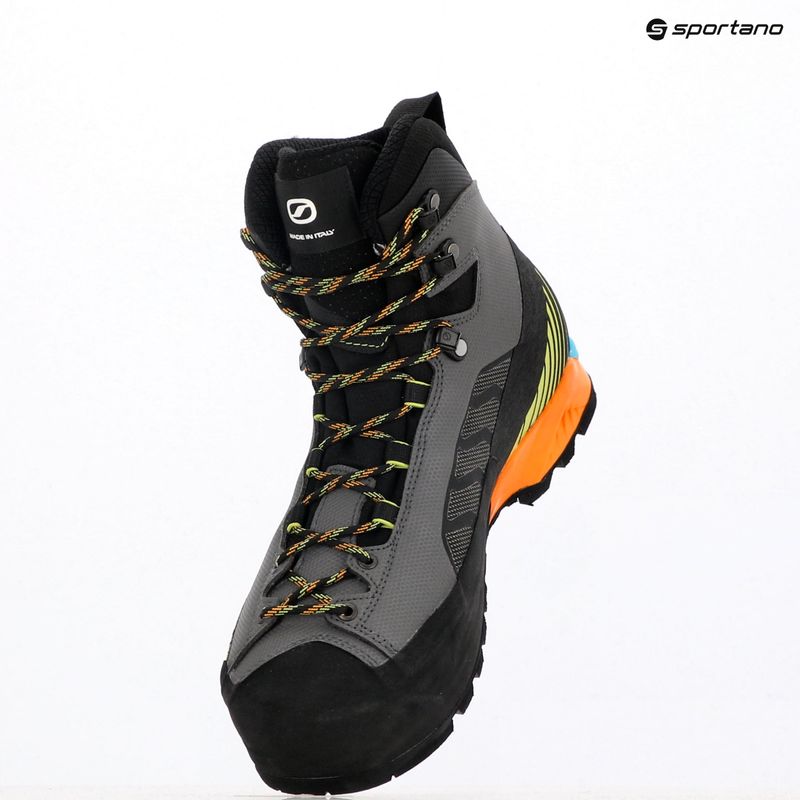 Buty wysokogórskie męskie SCARPA Ribelle Lite HD iron gray/lime 10