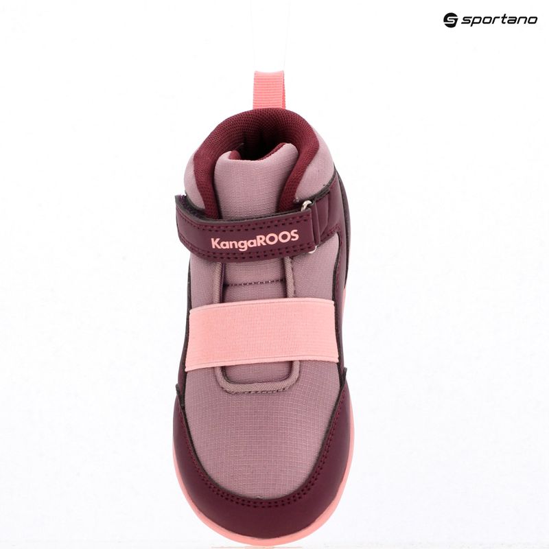 Buty dziecięce KangaROOS K-BFI Peppy EV blackberry/daisy pink 9
