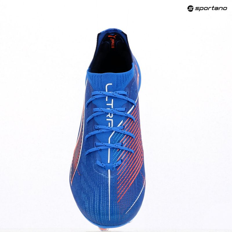Buty piłkarskie męskie PUMA Ultra 6 Ultimate FG ultra blue/puma white/glowing red 9