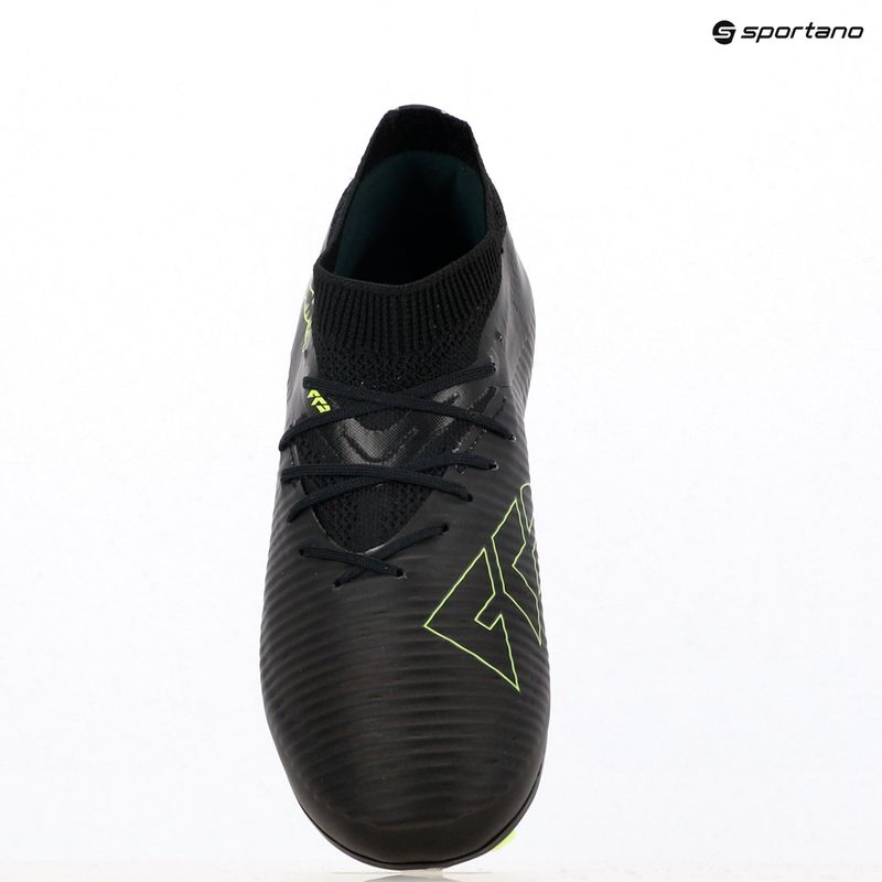 Buty piłkarskie dziecięce PUMA Future 8 Pro FG/AG Jr puma black/fizzy light/green terrain 9