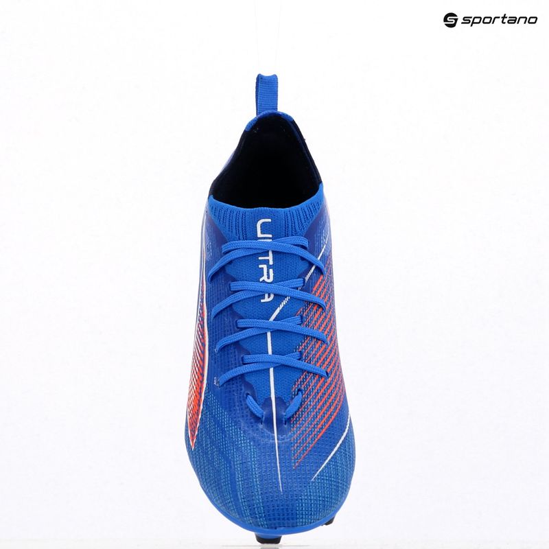 Buty piłkarskie dziecięce PUMA Ultra 6 Pro FG/AG Jr ultra blue/puma white/glowing red 9