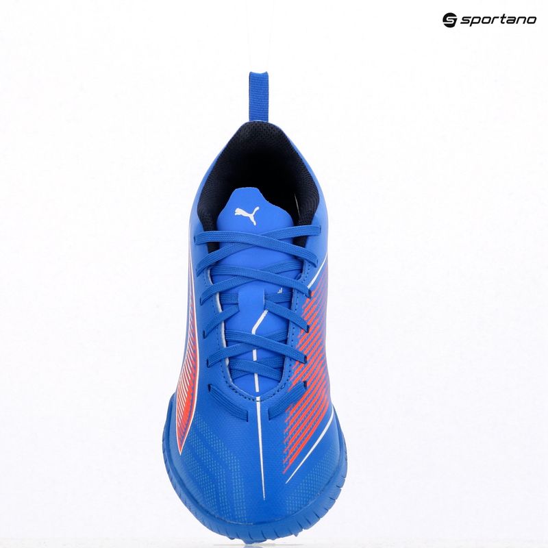 Buty piłkarskie dziecięce PUMA Ultra 6 Play TT Jr ultra blue/puma white/glowing red 9