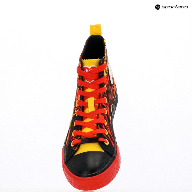 Trampki męskie BIG STAR SS174501 black/red/yellow 26
