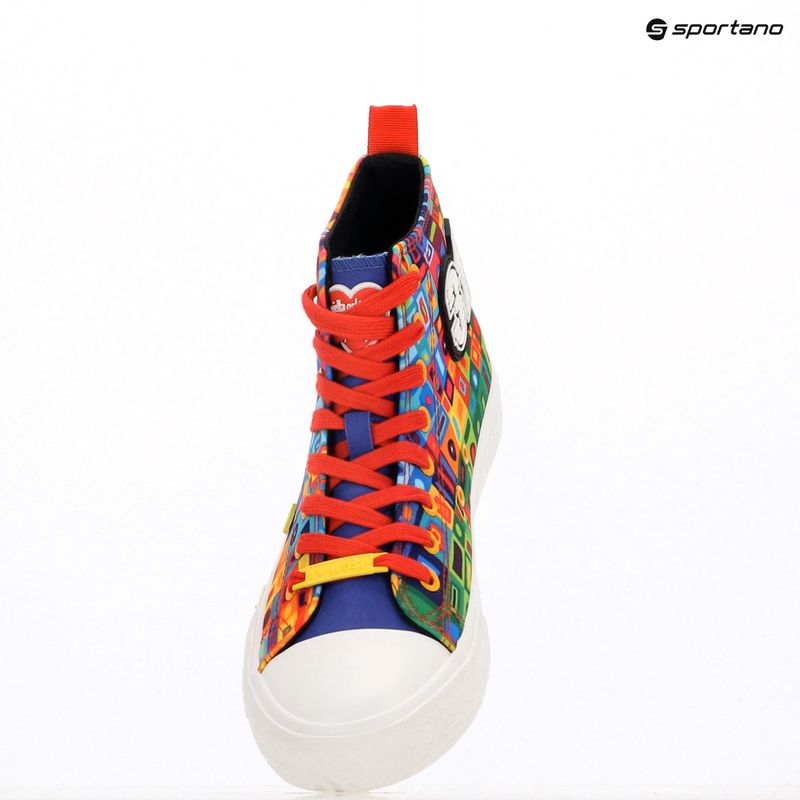 Trampki męskie BIG STAR SS174504 green/yellow 22