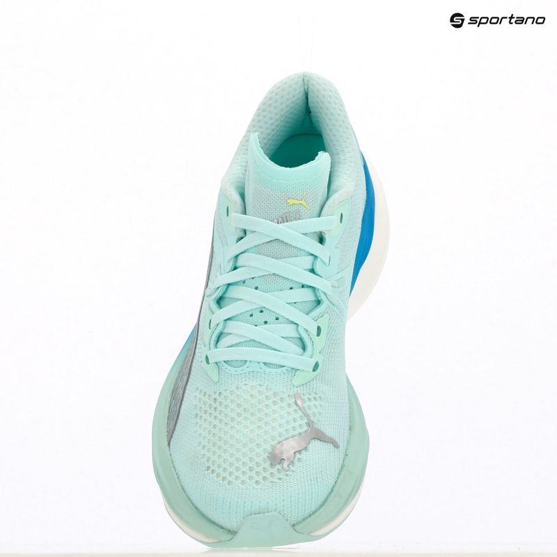 Buty do biegania damskie PUMA Deviate Nitro 3 mint melt/speed blue 16