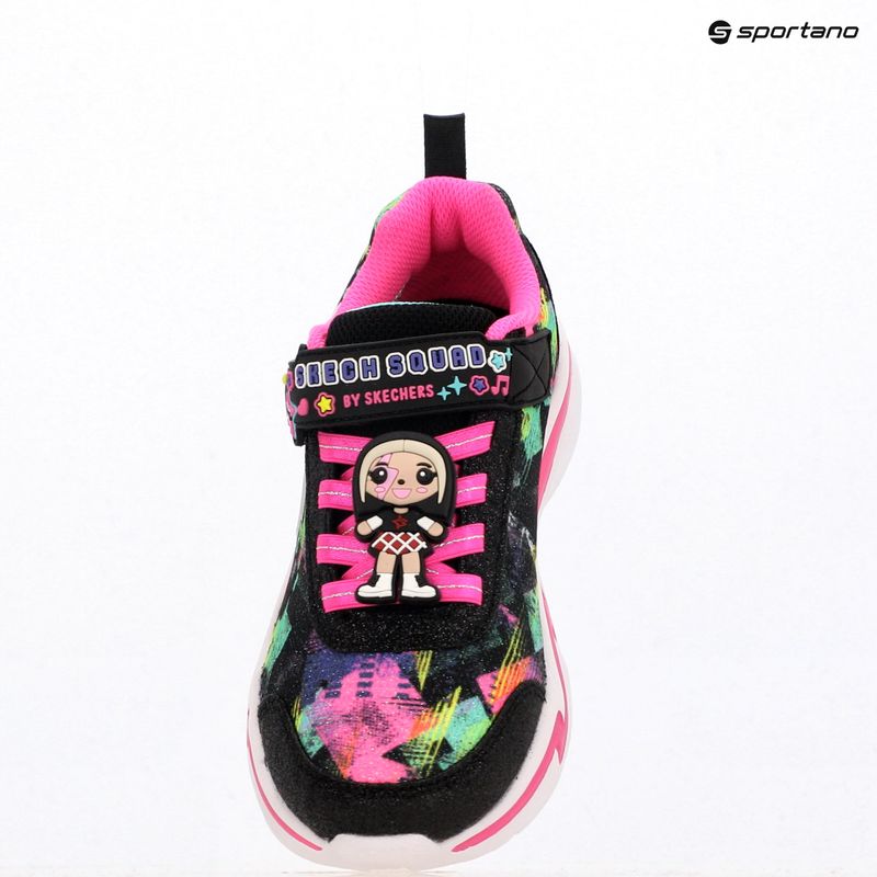 Buty dziecięce SKECHERS Snuggle Sneaks Skech Squad black/multi 15