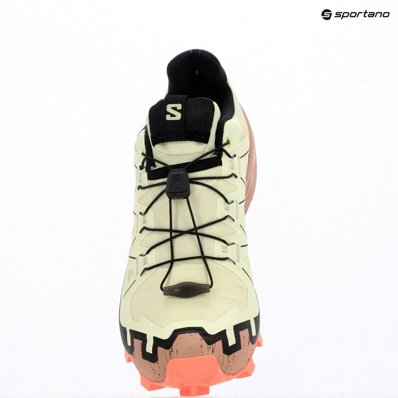 Buty do biegania damskie Salomon Speedcross 6 GTX lime cream/mahogany rose/black 12