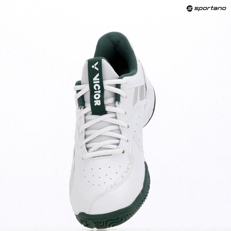 Buty do badmintona męskie VICTOR P8500CLS AG bright white/hunter green 12