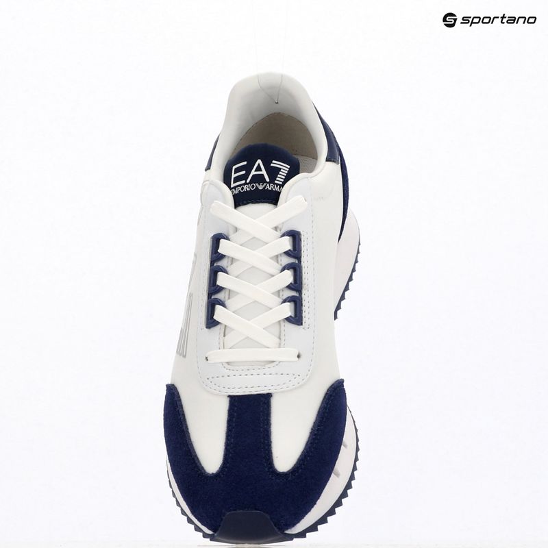 Buty EA7 Emporio Armani Black & White Vintage white/medieval blu 12