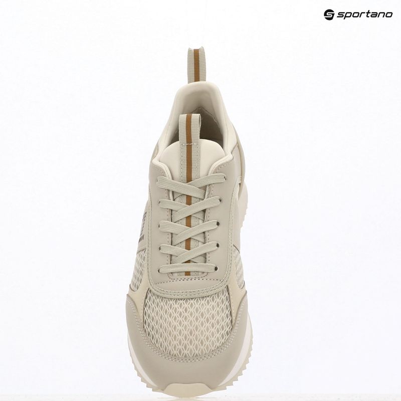 Buty EA7 Emporio Armani Black & White Laces silver birch/gold 12