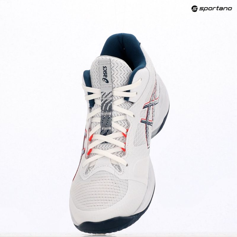 Buty do siatkówki męskie ASICS Netburner Ballistic FF 4 white/mako blue 12