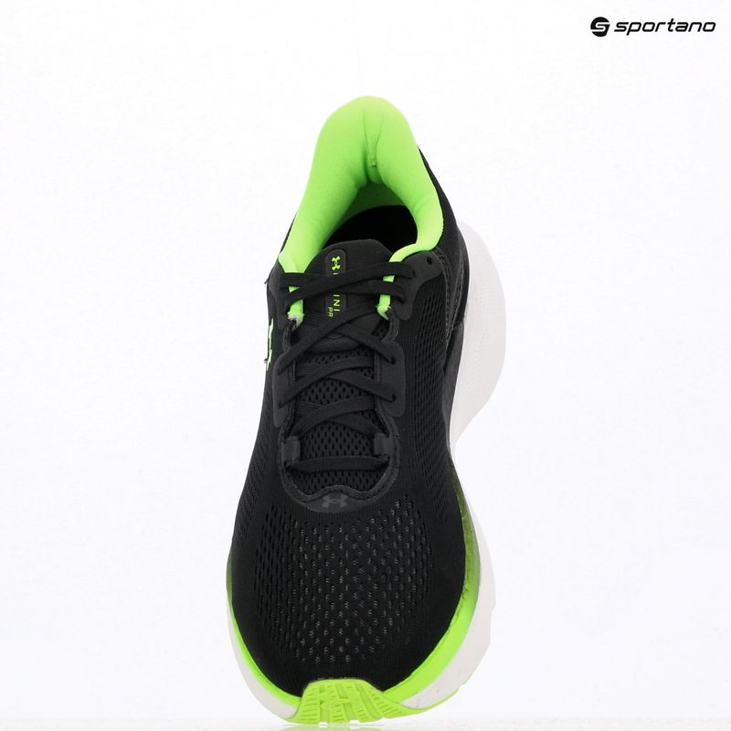 Buty do biegania męskie Under Armour Innfinite Pro 2 black/hyper green/hyper green 9